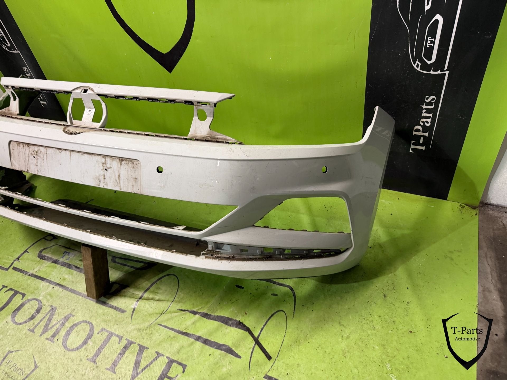 vw volkswagen polo 2G voorbumper bumper 17+ 4x pdc, Auto-onderdelen, Gebruikt, Volkswagen, Volkswagen AG, Bumper