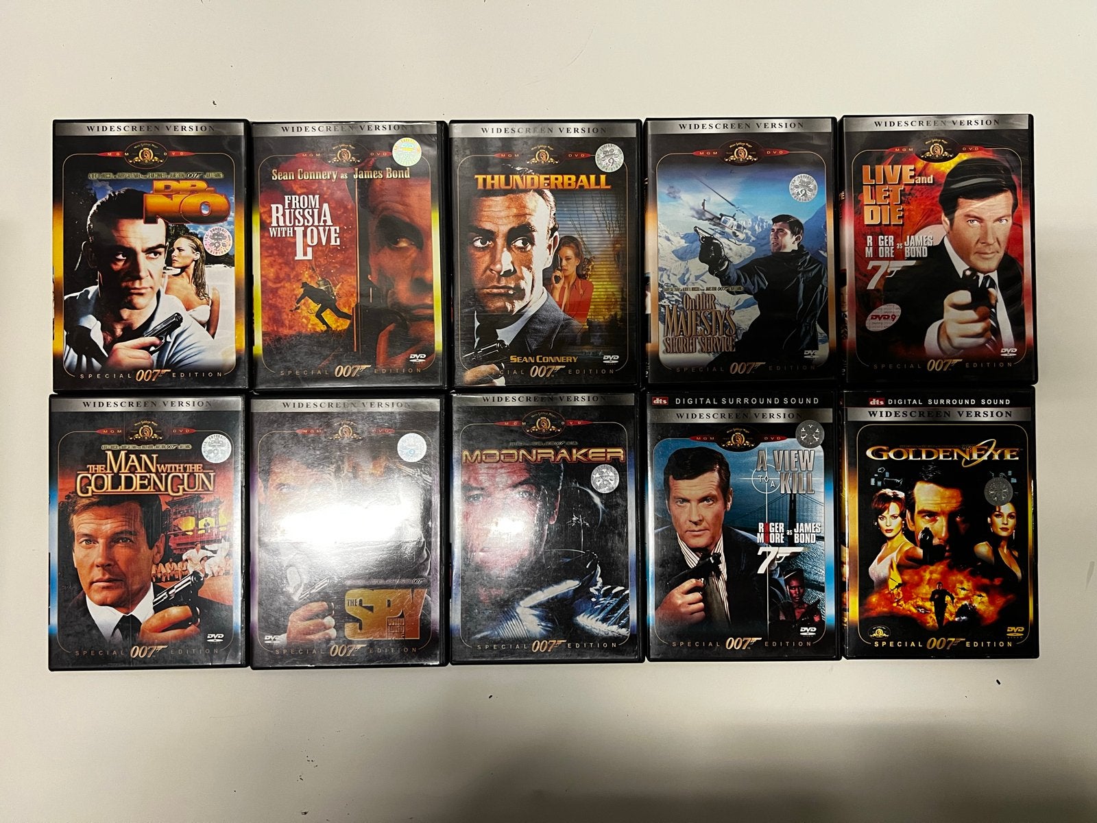 James Bond 007 DVD Filmcollectie - Diverse Titels, Ophalen, Nederlands, Breedbeeld, Vanaf 12 jaar