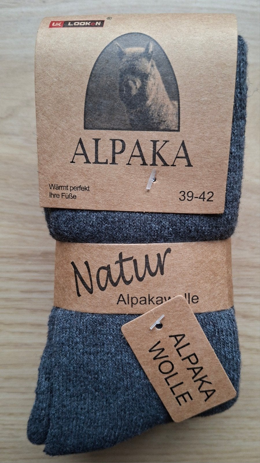 3 Paar Zachte Alpaka Wollen Sokken Maat 39-42, Sokken en Kniesokken, Alpaka, Nieuw, Ophalen of Verzenden
