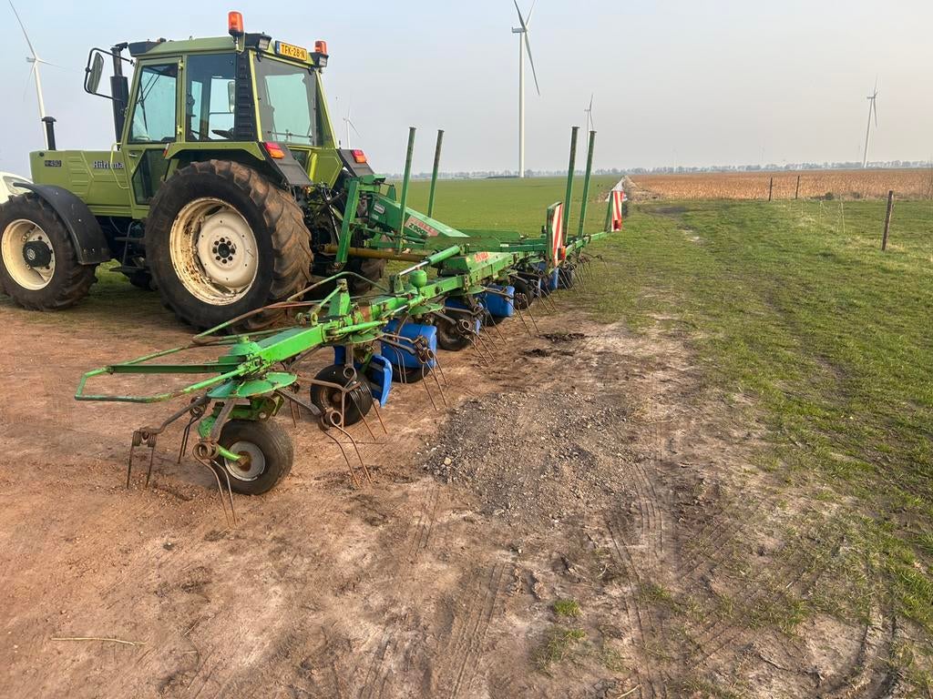 Stoll hooischudder 8 elements 9 meter, Ophalen, Overige, Weidebouw