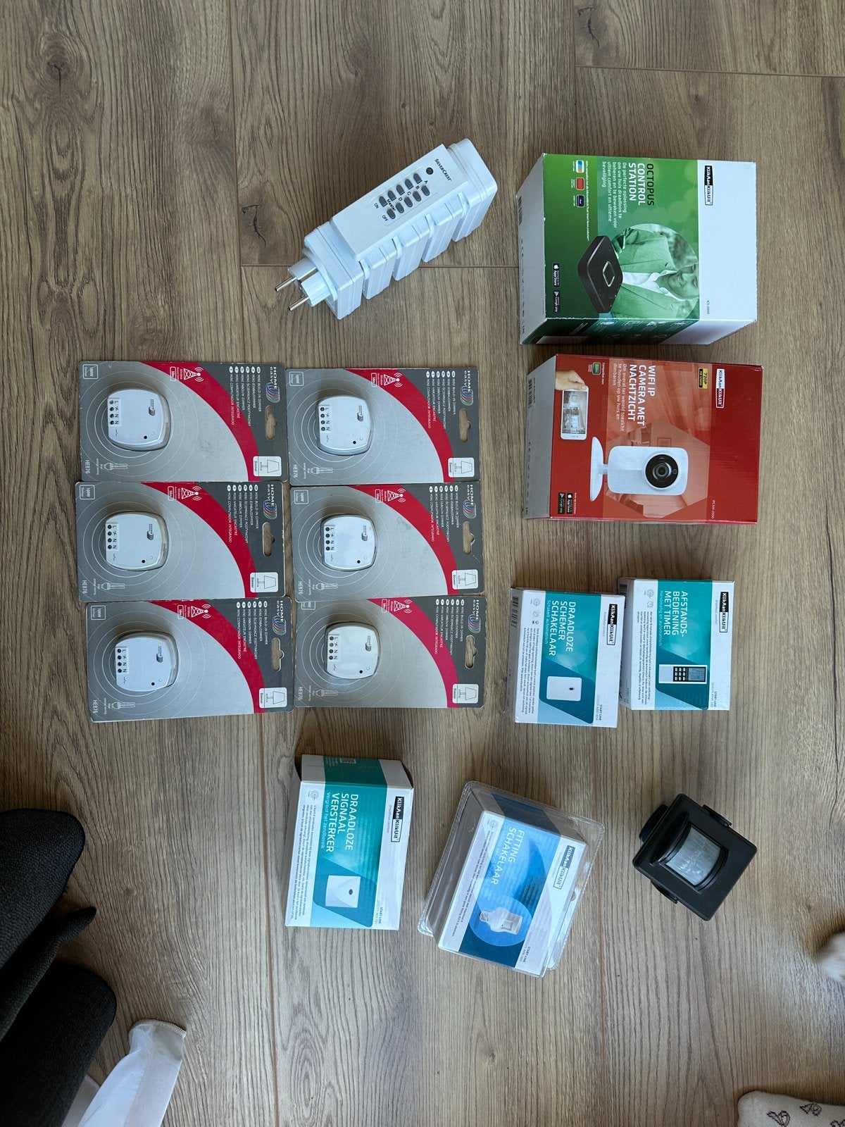 KlikAanKlikUit ICS-2000 set met camera en diverse onderdelen, Ophalen of Verzenden, Gebruikt, Overige merken, Overige typen