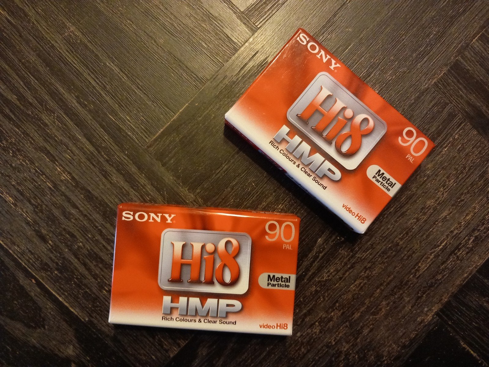 2x Sony Hi8 HMP 90 min videobanden - Nieuw in verpakking, Audio, Tv en Foto, Sony Europe B.V., Daalwijkdreef 6, 1101 EA Amsterdam, Nederland