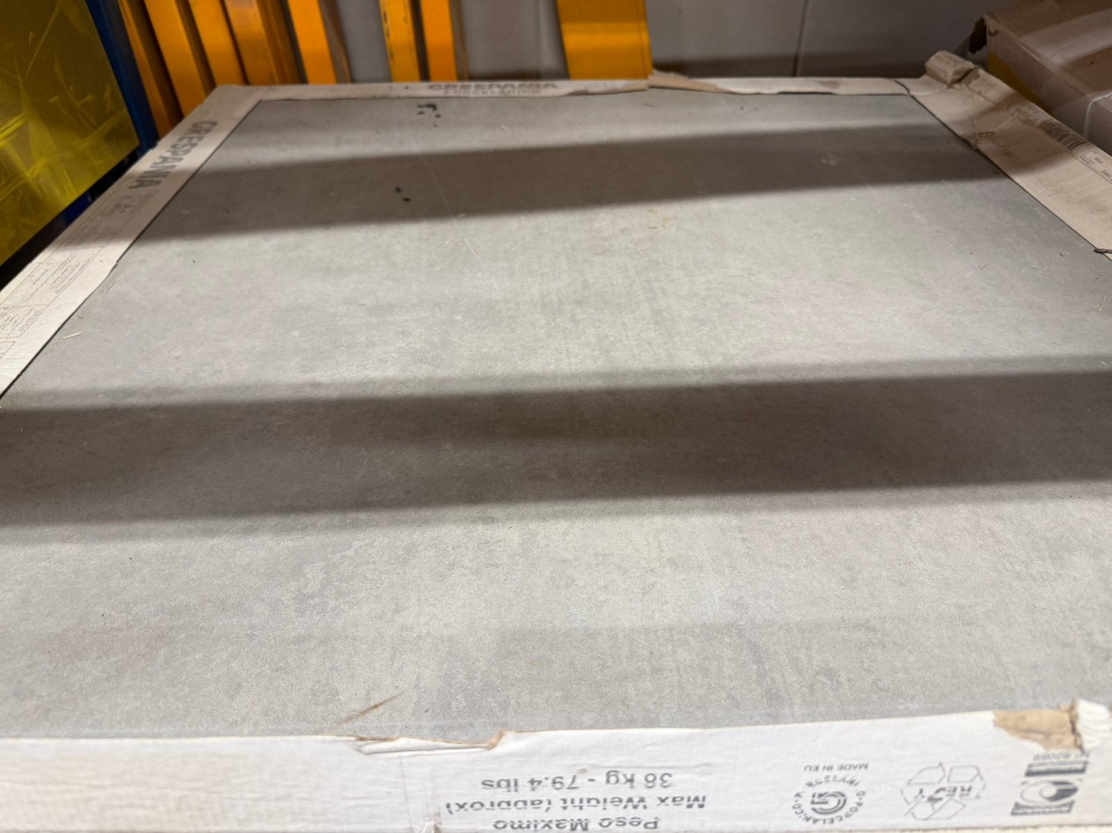 15x Keramische buitentegel Moma Gris 90x90 cm – Restpartij, Ophalen, Keramiek, Nieuw, 10 m² of meer