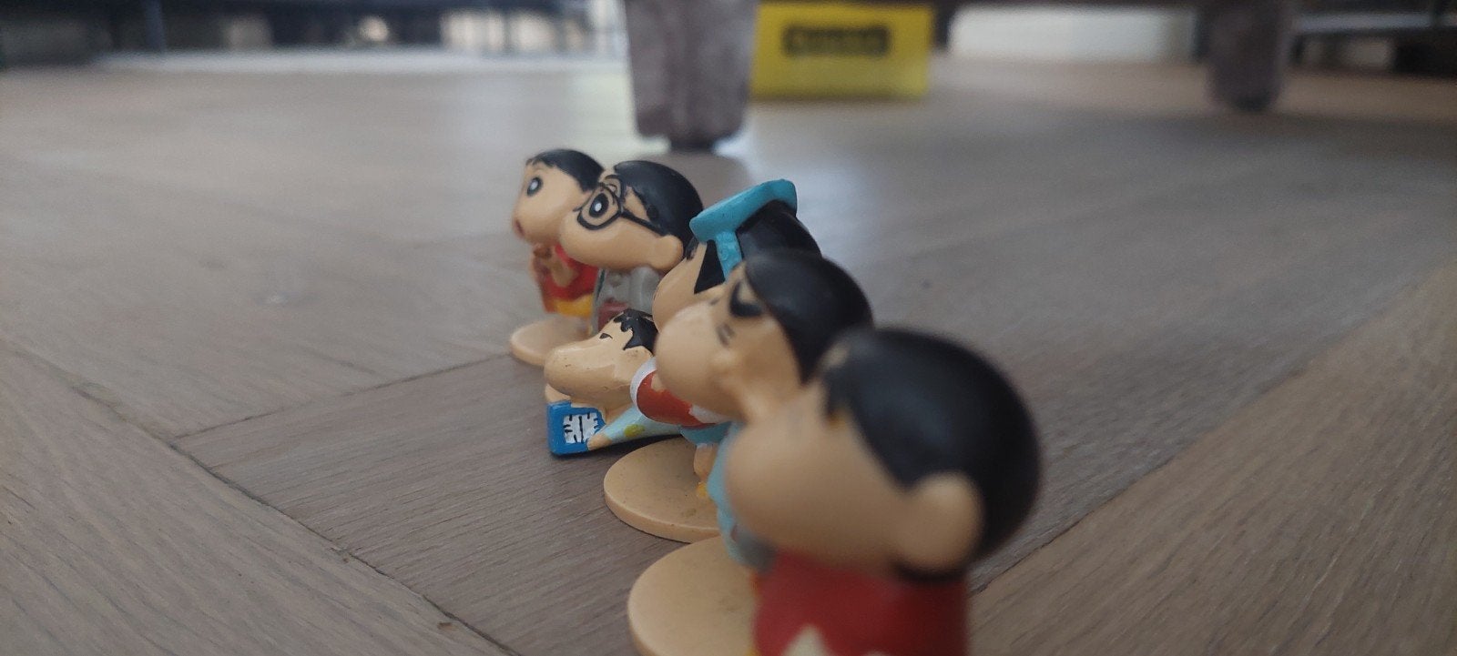 Set van 6 Shin-chan figuren, Ophalen