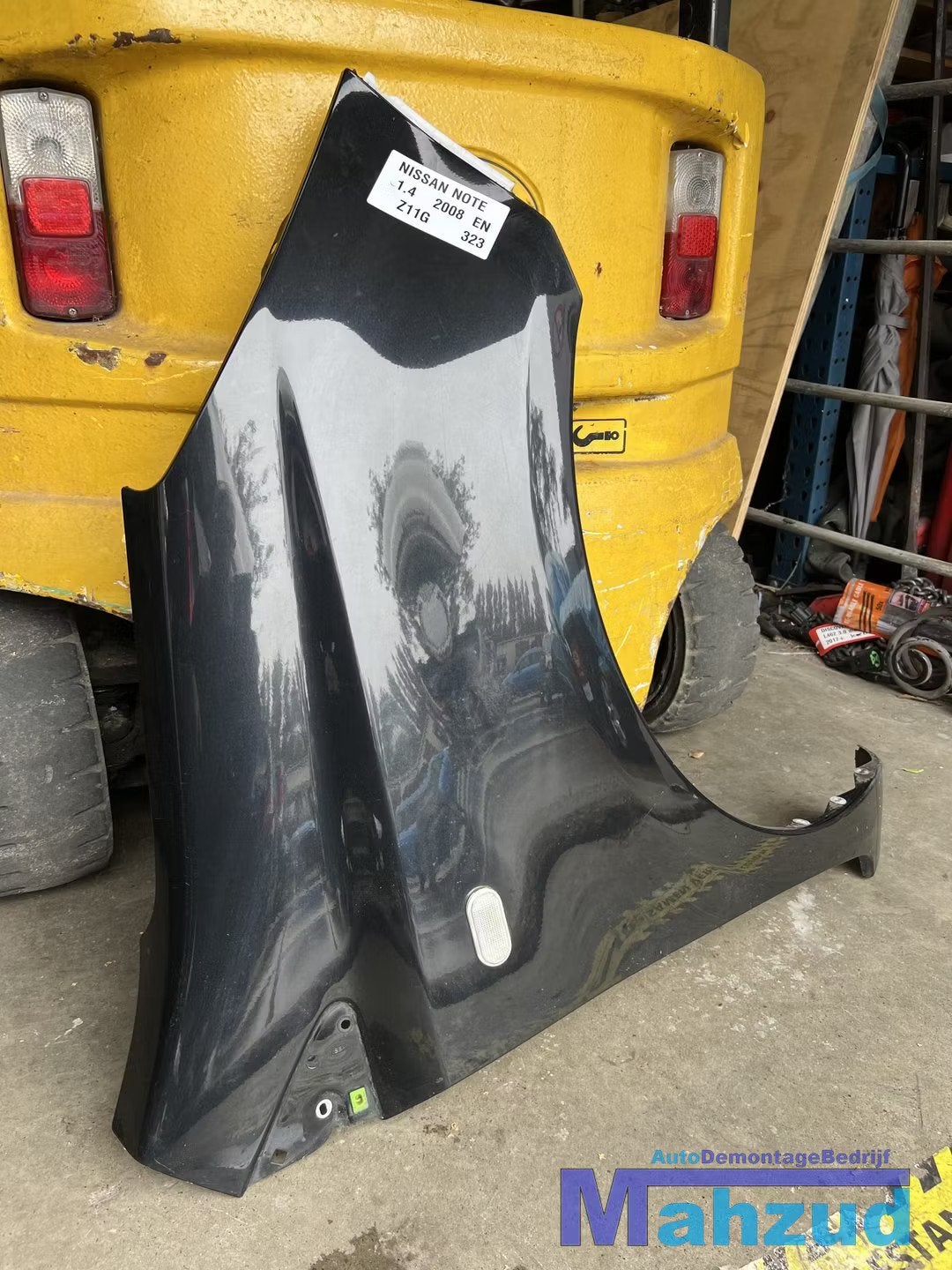 OPEL CORSA D Zwart Z20R Rechts scherm voorscherm 2006-2014, Auto-onderdelen, Gebruikt, Opel Automobile GmbH, Ophalen of Verzenden