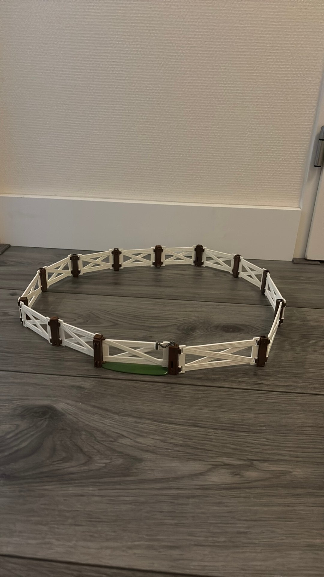 Playmobil paarden weiland / weide met hekjes, Gebruikt, Losse onderdelen, 1.2.3, Ophalen of Verzenden
