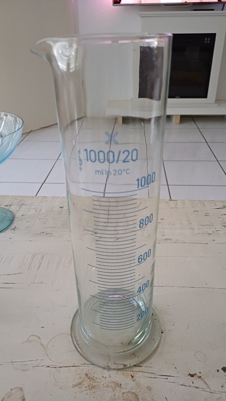 Vintage laboratorium glas, Ophalen, Overige kleuren, Glas