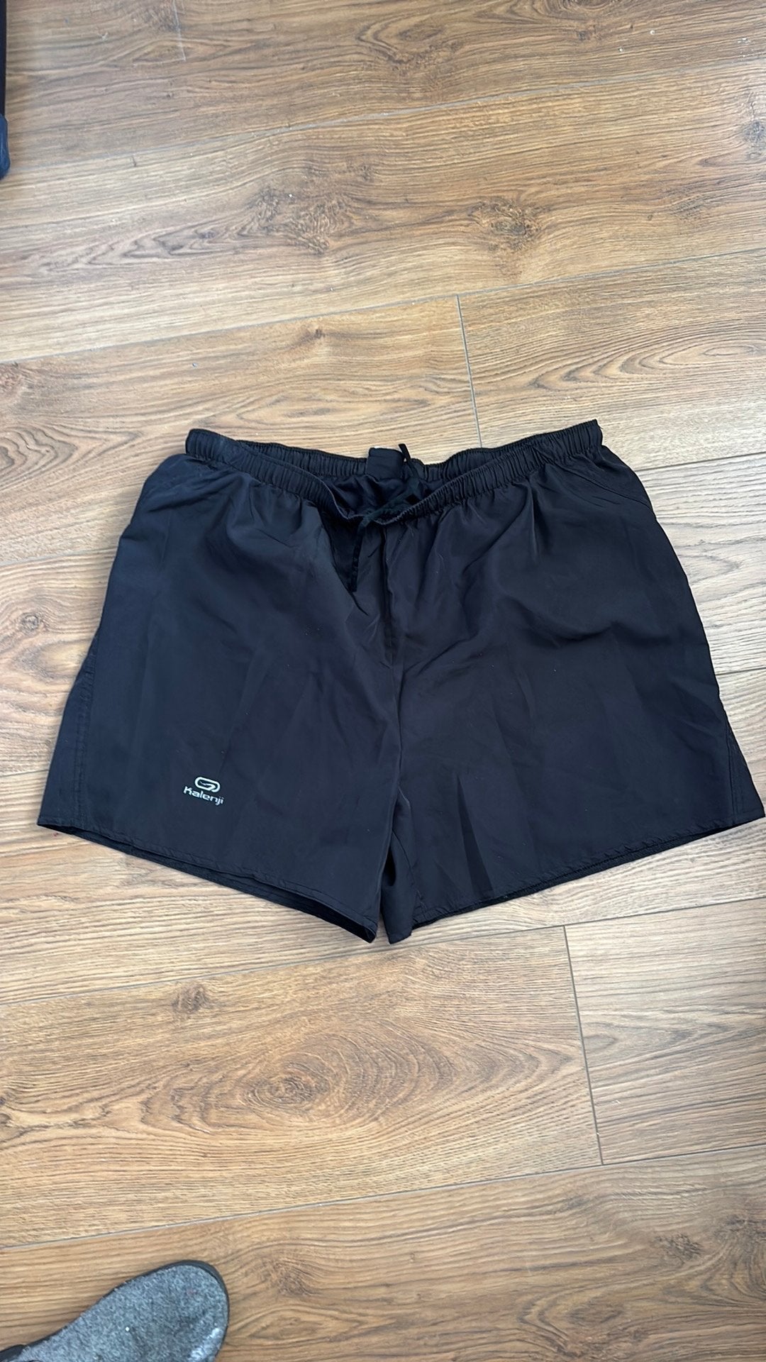 Sport short kalenji, Maat 48/50 (M), Zwart, Ophalen of Verzenden, Zo goed als nieuw