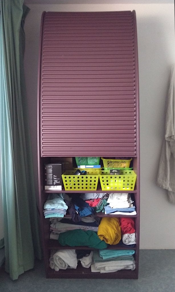 Pastoe 'Amsterdammer' roldeurkast, Huis en Inrichting, Ophalen, Kunststof, Gebruikt, 200 cm of meer