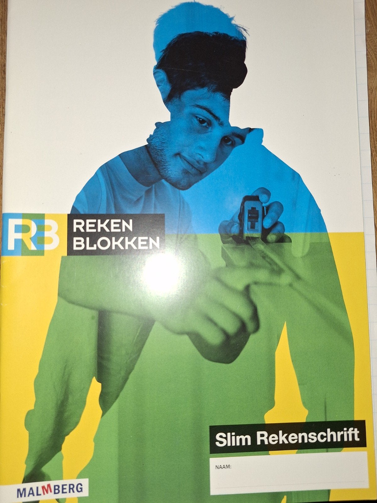 Rekenblokken Slim Rekenschrift Malmberg, Boeken, Schoolboeken, Wiskunde A, Zo goed als nieuw, Overige niveaus, Hans van As e.a.