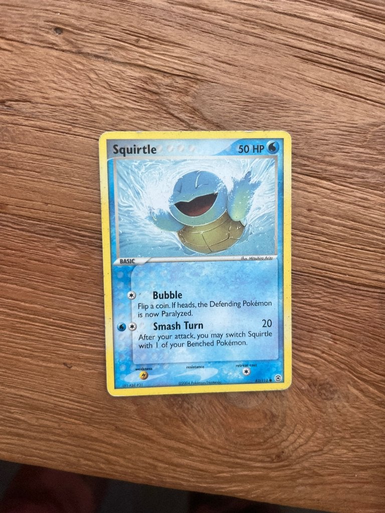 Squirtle #83/112, Ophalen of Verzenden, Zo goed als nieuw, Losse kaart