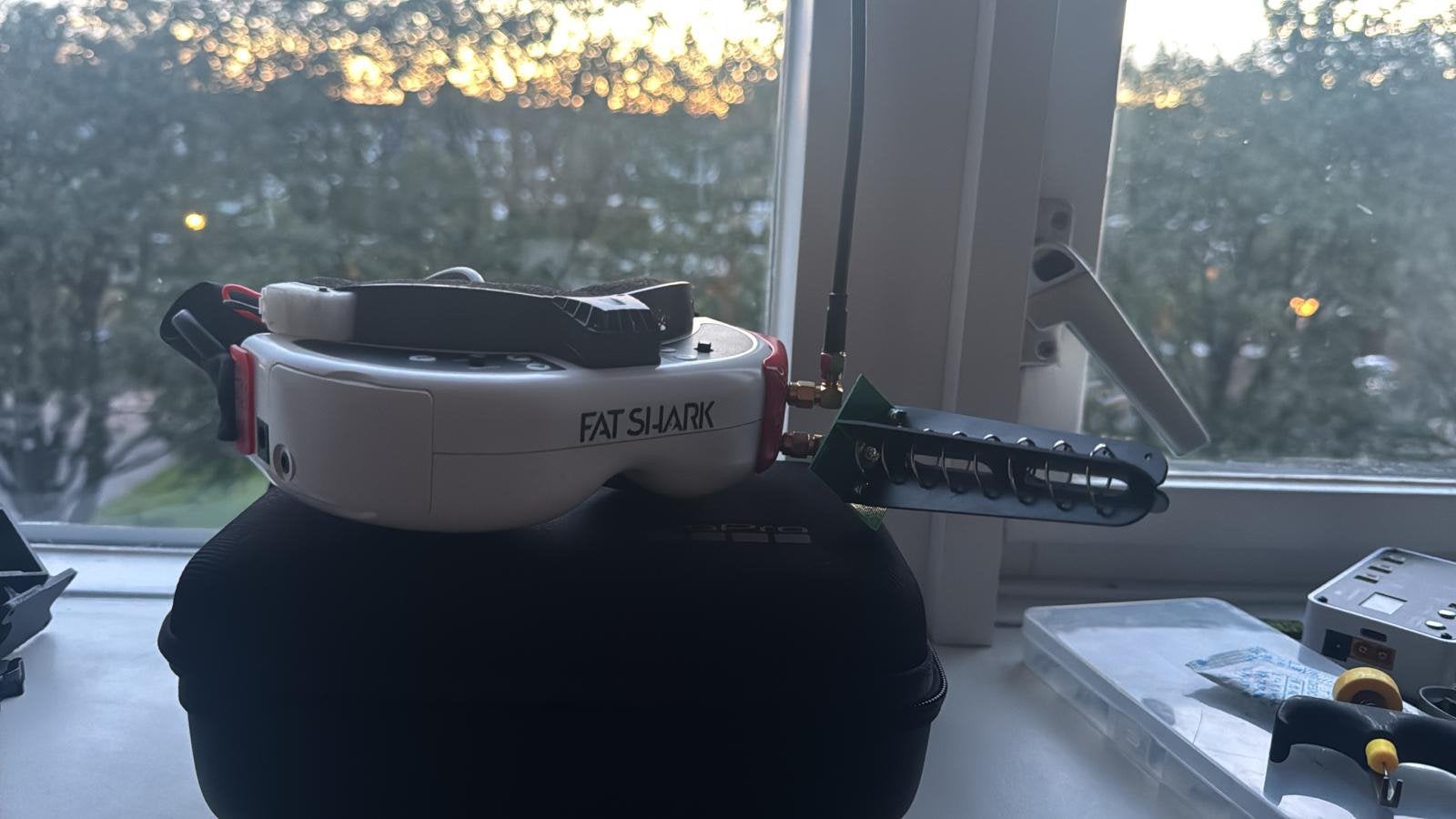 Fatshark HD0 FPV Goggles met rapidfire module, Ophalen of Verzenden, Zo goed als nieuw