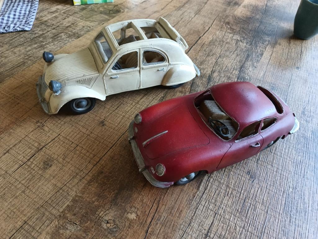Decoratief lelijke eend Citroën en Porsche 912, Ophalen of Verzenden, Auto, Overige merken