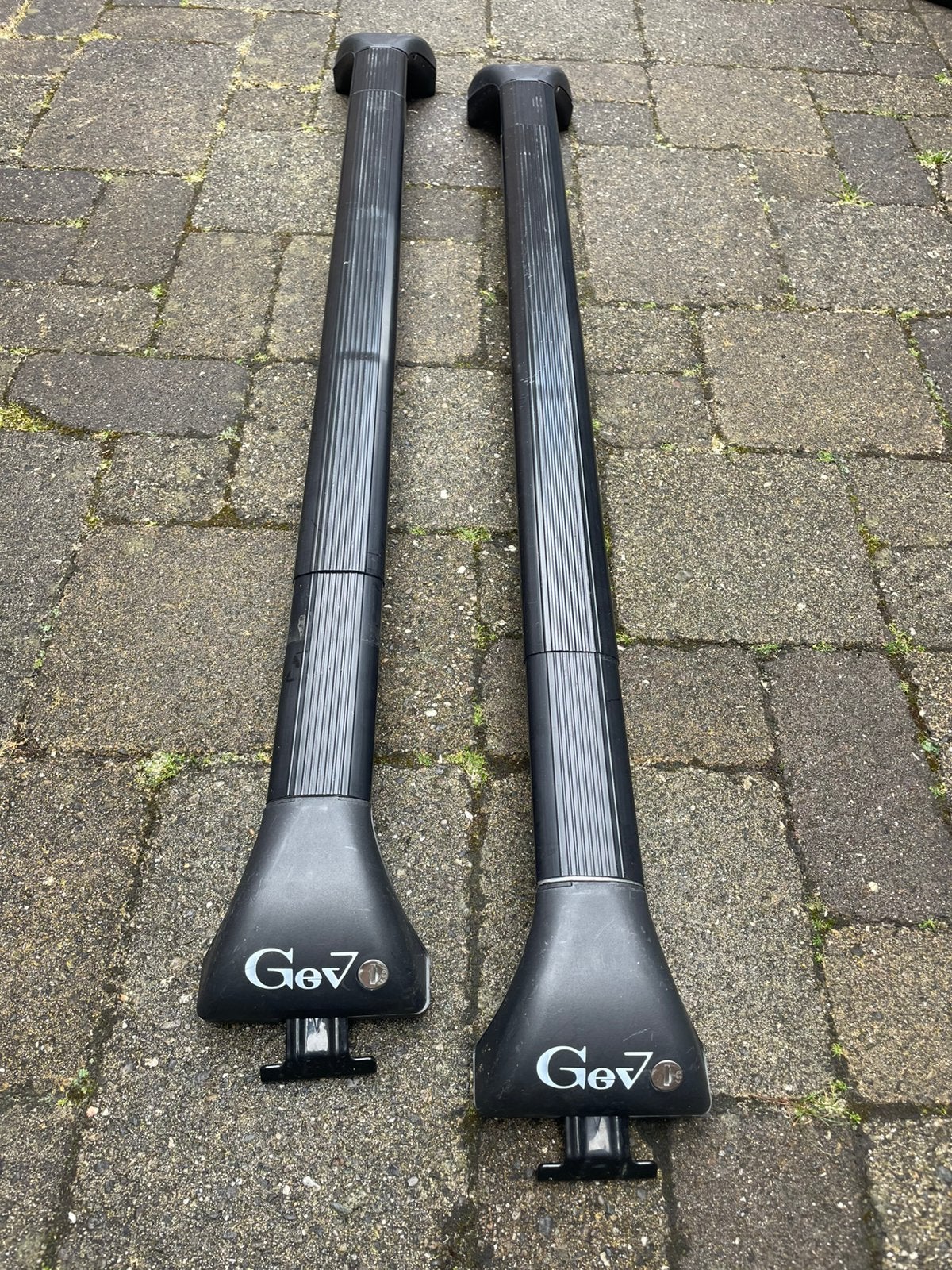 Dakdragers, gebruikt voor 3008, incl adapter voor 308., Auto diversen, Dakdragers, Ophalen, Gebruikt