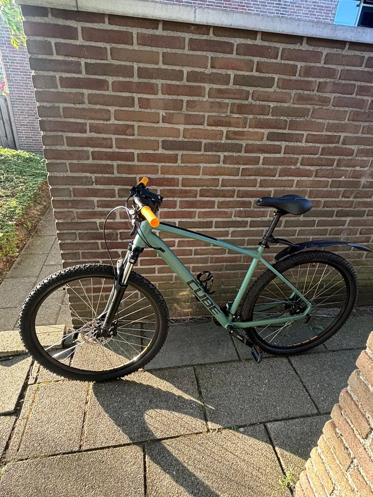 Cube Aim Pro Olive/Orange Mountainbike, Fietsen en Brommers, Ophalen, Zo goed als nieuw, Overige merken