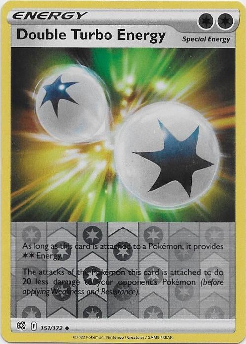 Brilliant Stars,  Double Turbo Energy [reverse] 151/172, Verzenden, Nieuw, Losse kaart