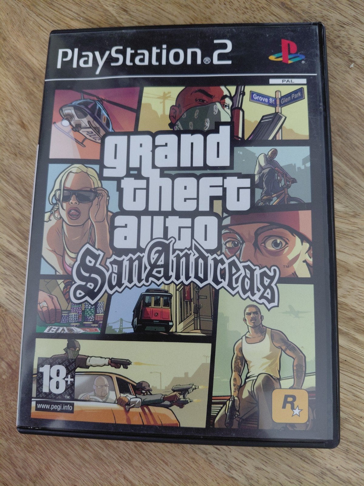 Grand Theft Auto San Andreas -  GTA San Andreas PS2, Avontuur en Actie, Gebruikt, Vanaf 18 jaar, 1 speler