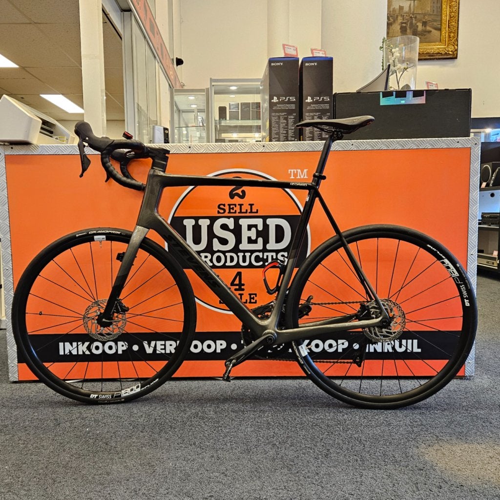 Stevens Izoard Pro Disc 2023 Golden Grey Race Fiets Maat 62, Manfrotto, Zo goed als nieuw, https://www.manfrotto.com/global/contact-us/