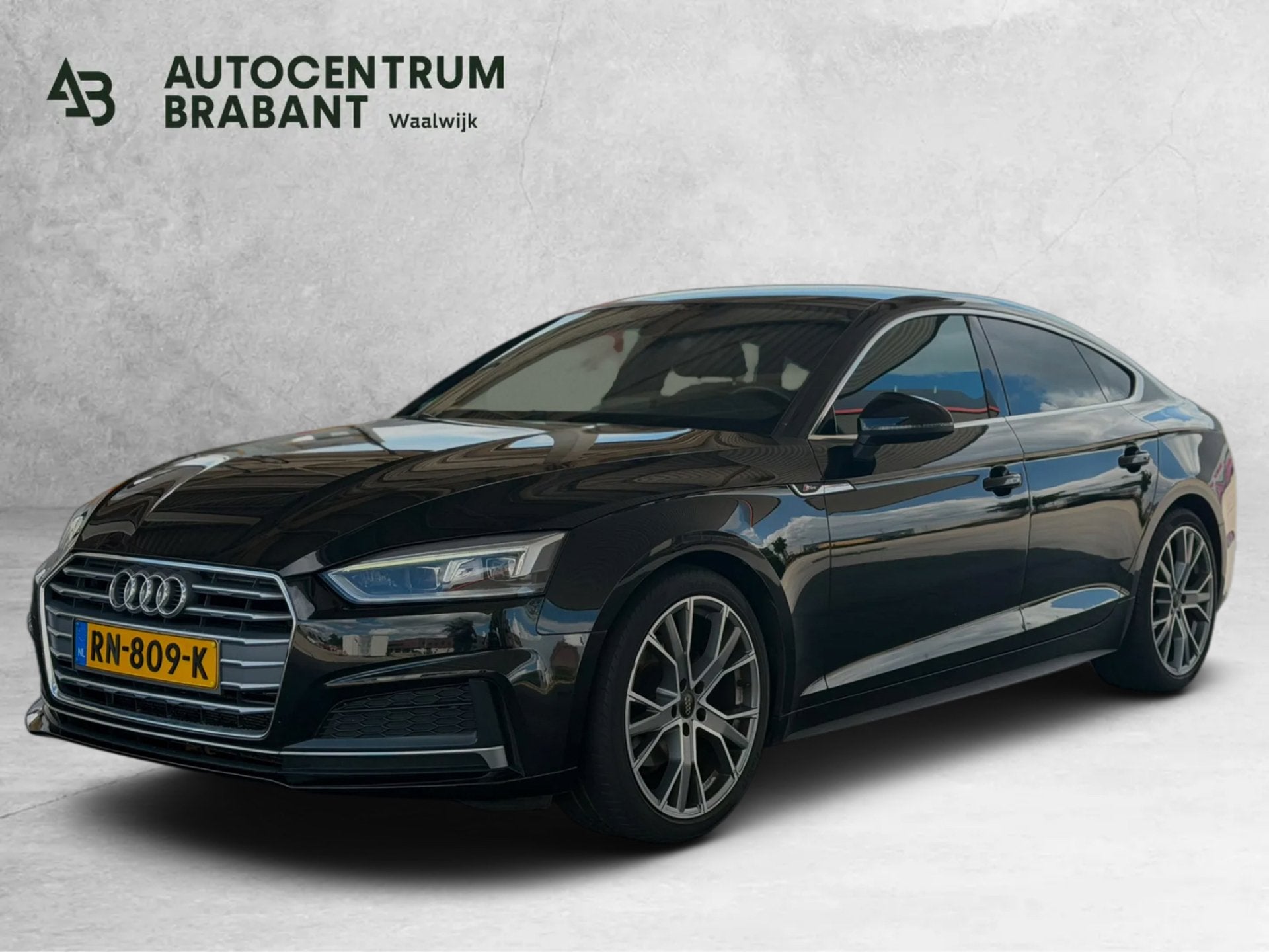 Audi A5 Sportback 1.4 TFSI Sport S-line Edition (NL-auto, Go, Auto's, Audi, Gebruikt, 150 pk, Leder en Stof, Zwart