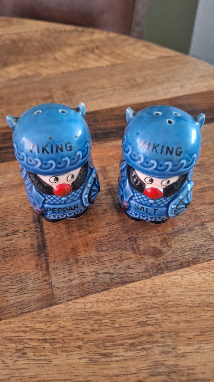 Vintage Viking Peper- en Zoutvaatjes Set, Antiek en Kunst, Ophalen of Verzenden