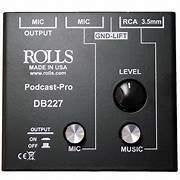 3118 ; mic-music mixer ; rolls podcast pro ; db227;, Muziek en Instrumenten, Kabels en Stekkers, Nieuw, Ophalen of Verzenden, Rolls