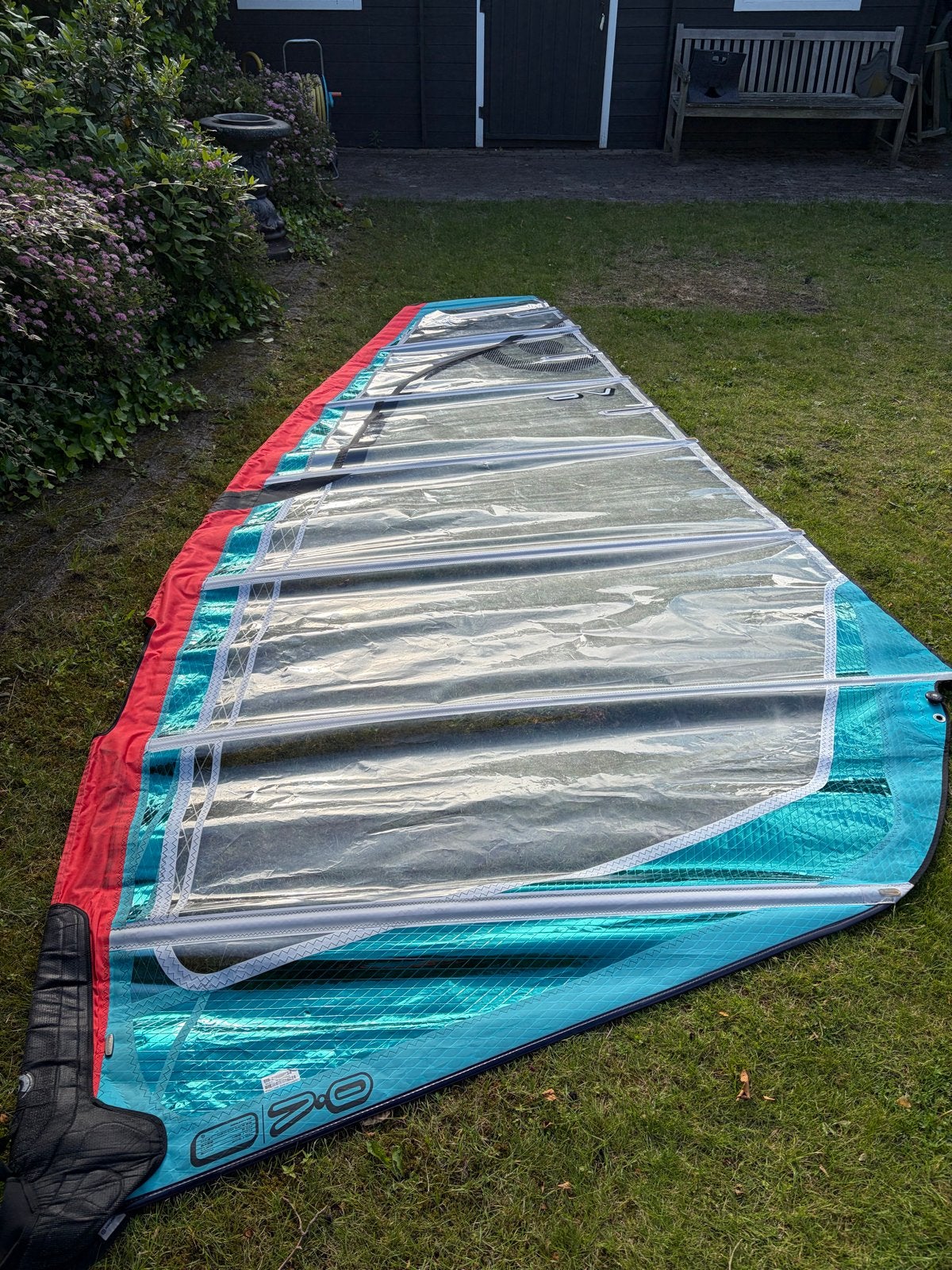 Neil Pryde V6 Windsurfzeil 7.0 m², Ophalen, Gebruikt, 6.5 m² tot 8 m², Neilpryde