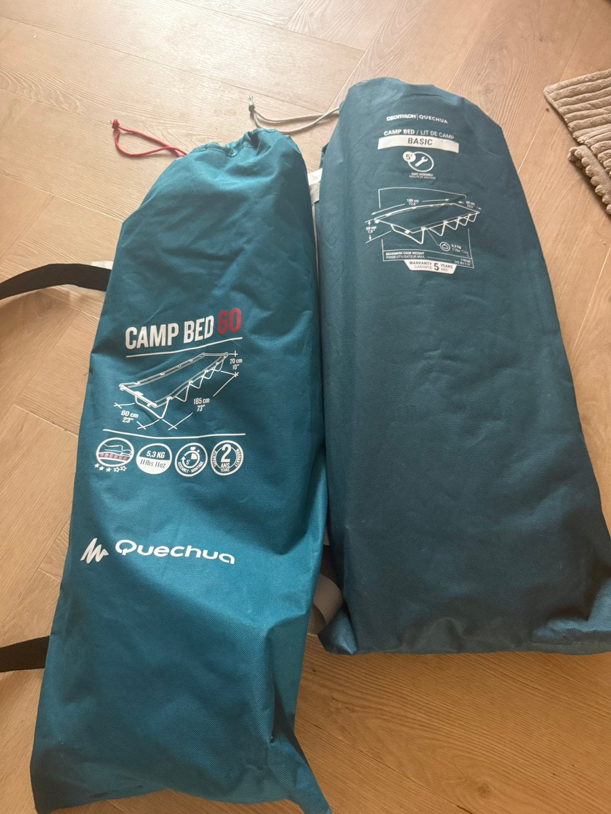 Deachtlon veldbedden camping, Ophalen, Zo goed als nieuw