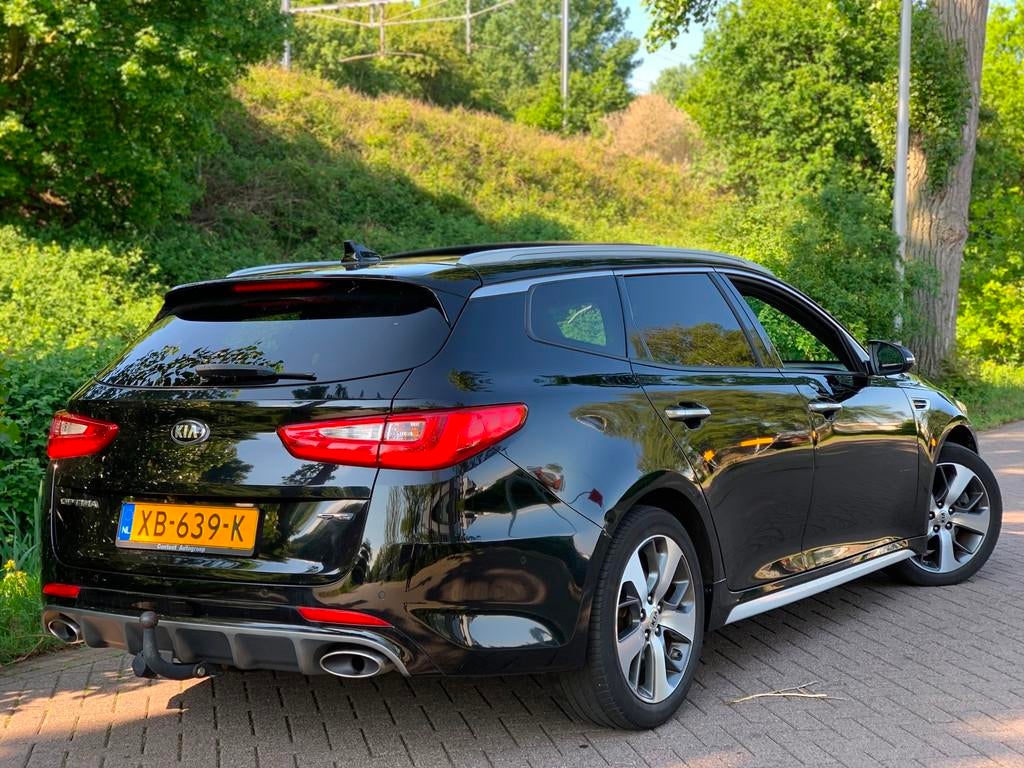 Kia Optima Sportswagon 1.7 CRDi GT-Line 2019 PANO LEDER H&K, Gebruikt, Euro 6, 4 cilinders, 1535 kg