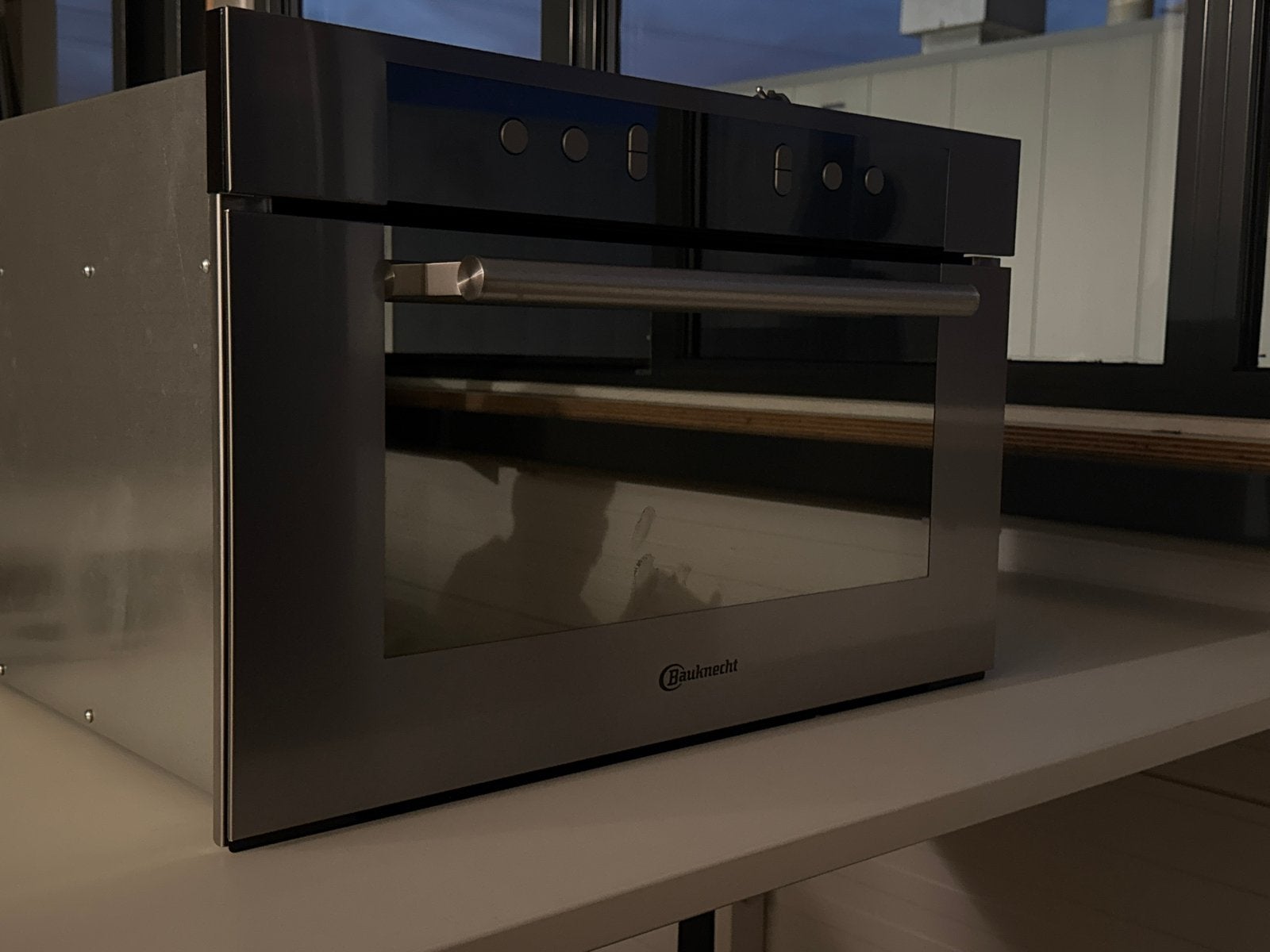 Bauknecht Inbouw Combi-oven - Zo goed als nieuw, Witgoed en Apparatuur, Ophalen, 45 tot 50 cm, Bauknecht, Hete lucht