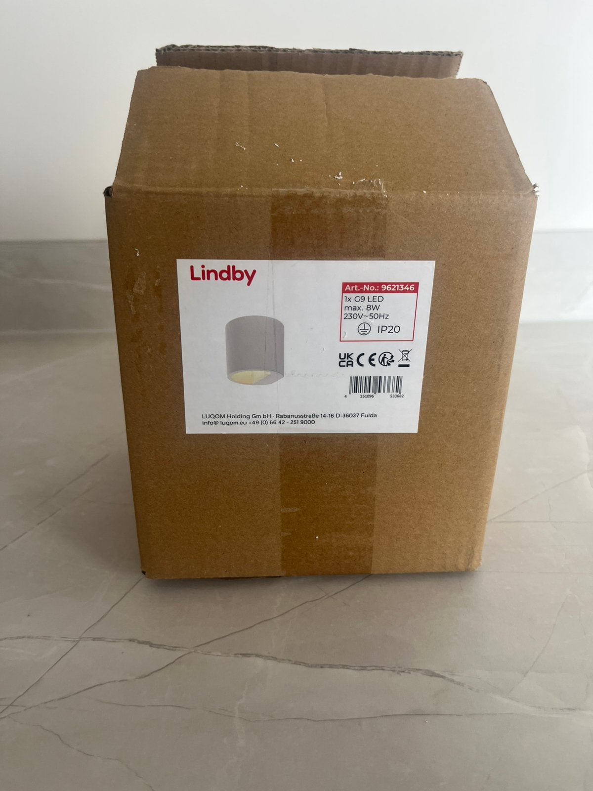 Lindby wandlampen 8x nieuw in doos, Huis en Inrichting, Lampen | Wandlampen, Up-/downlighter, Lindby, Nieuw, Ophalen of Verzenden