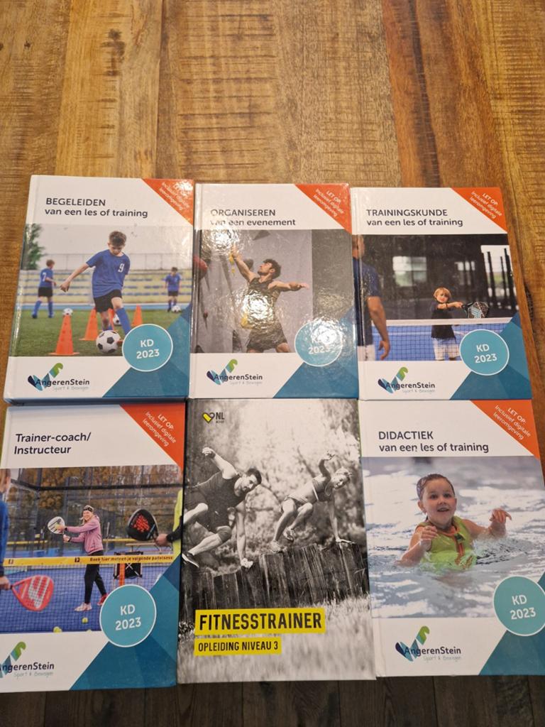 Boekenpakket Sport en Bewegen Coördinator Niveau 4, Ophalen of Verzenden