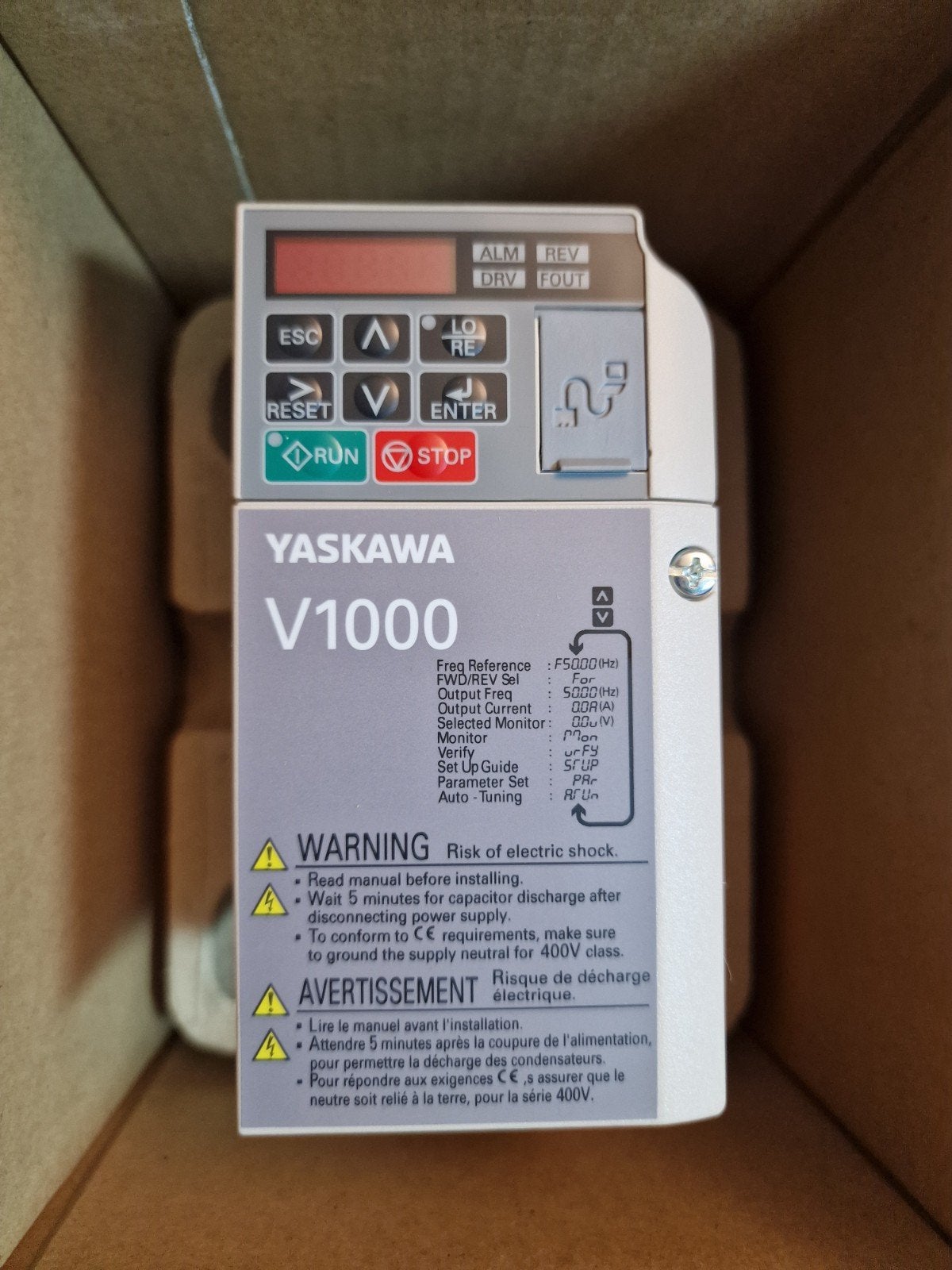 YASKAWA V1000 Frequentieomvormer CIMR-VCBA0003BAA Nieuw, Ophalen of Verzenden, Nieuw