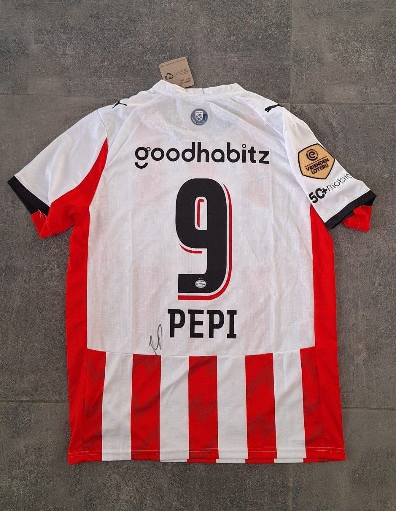 Shirt met originele handtekening; Ricardo Pepi # PSV, Verzenden, Nieuw, PSV, Shirt