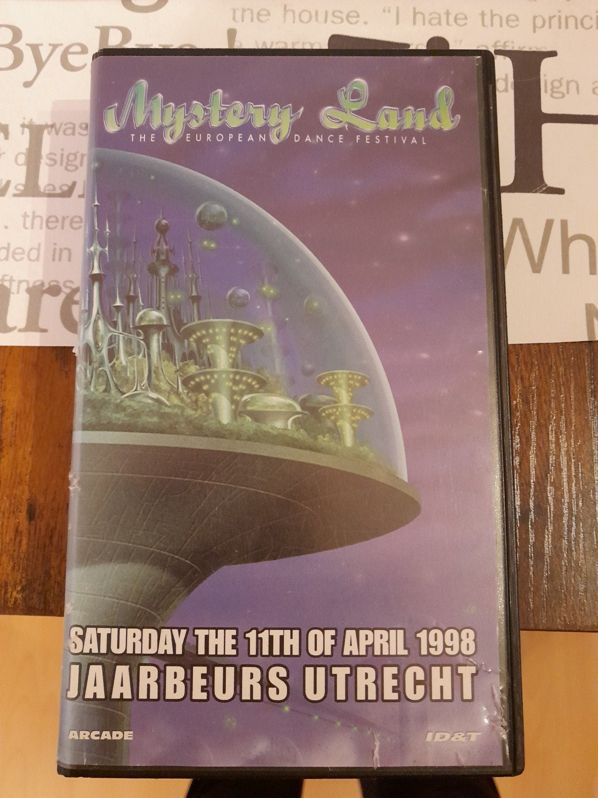 Mystery Land 11 april 1998 Dance Festival VHS, Alle leeftijden, Overige genres, Ophalen of Verzenden, VHS