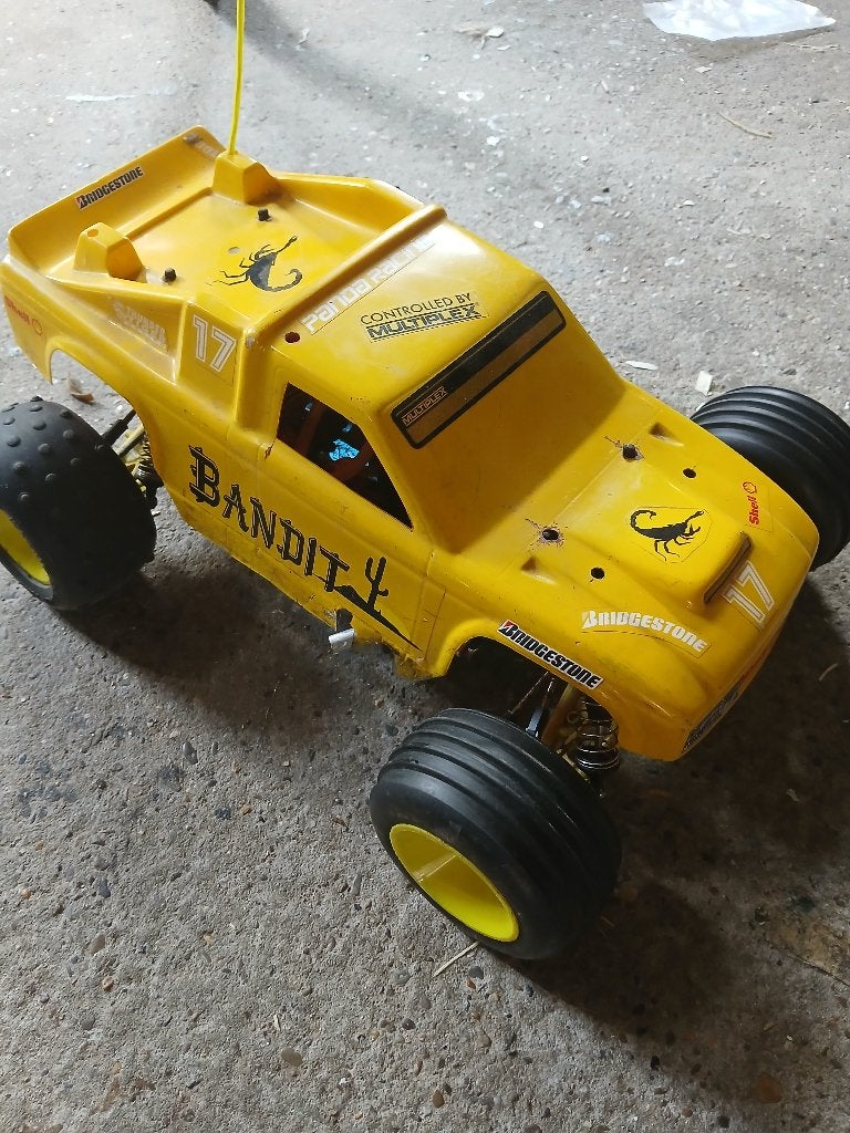 Nitro rc auto, Ophalen of Verzenden, Gebruikt, Nitro, Auto offroad