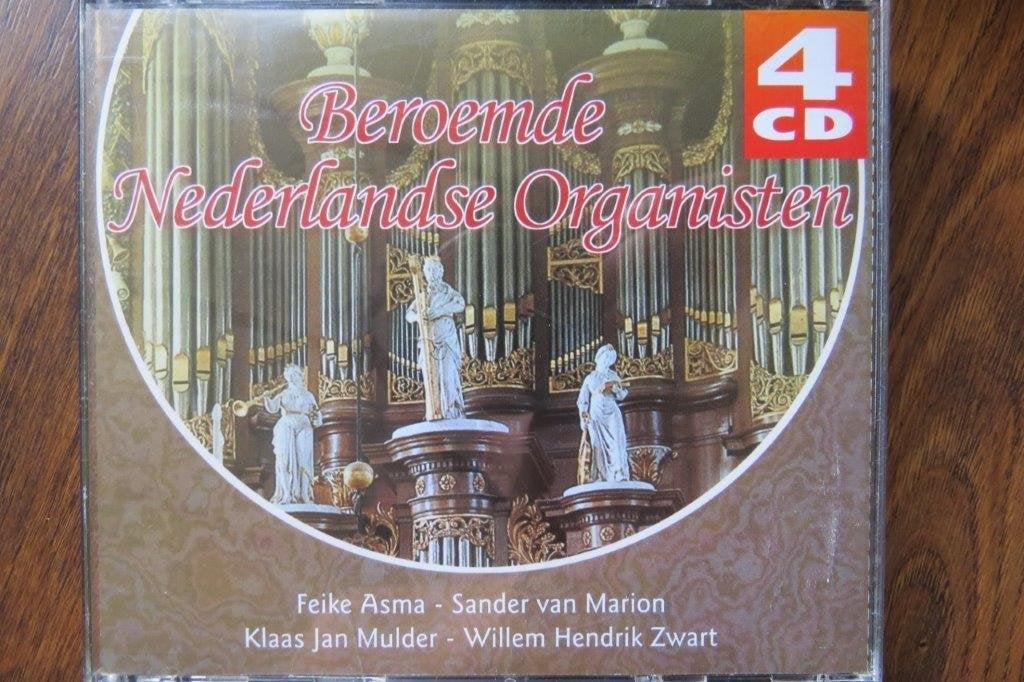 4cd orgel: Beroemde Nederlandse organisten, o.a. Feike Asma, Ophalen of Verzenden, Zo goed als nieuw, Gospel