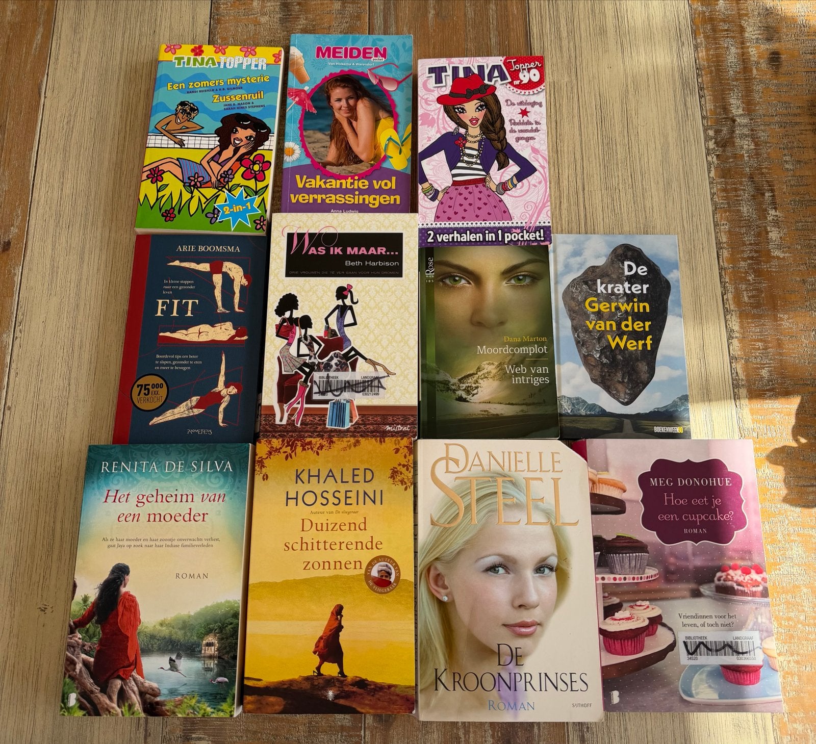 Diverse boeken: romans, jeugd, fitness en meer, Ophalen of Verzenden, Gelezen, Nederland