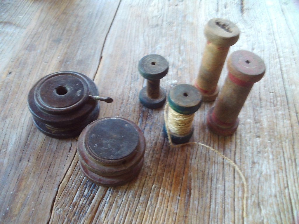 6 delige houten klossen, Ophalen of Verzenden