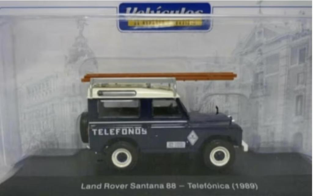 Land Rover Santana 88 TELEFONICA 1/43 reparto / servicio # 6, Verzenden, Nieuw, Auto, Overige merken