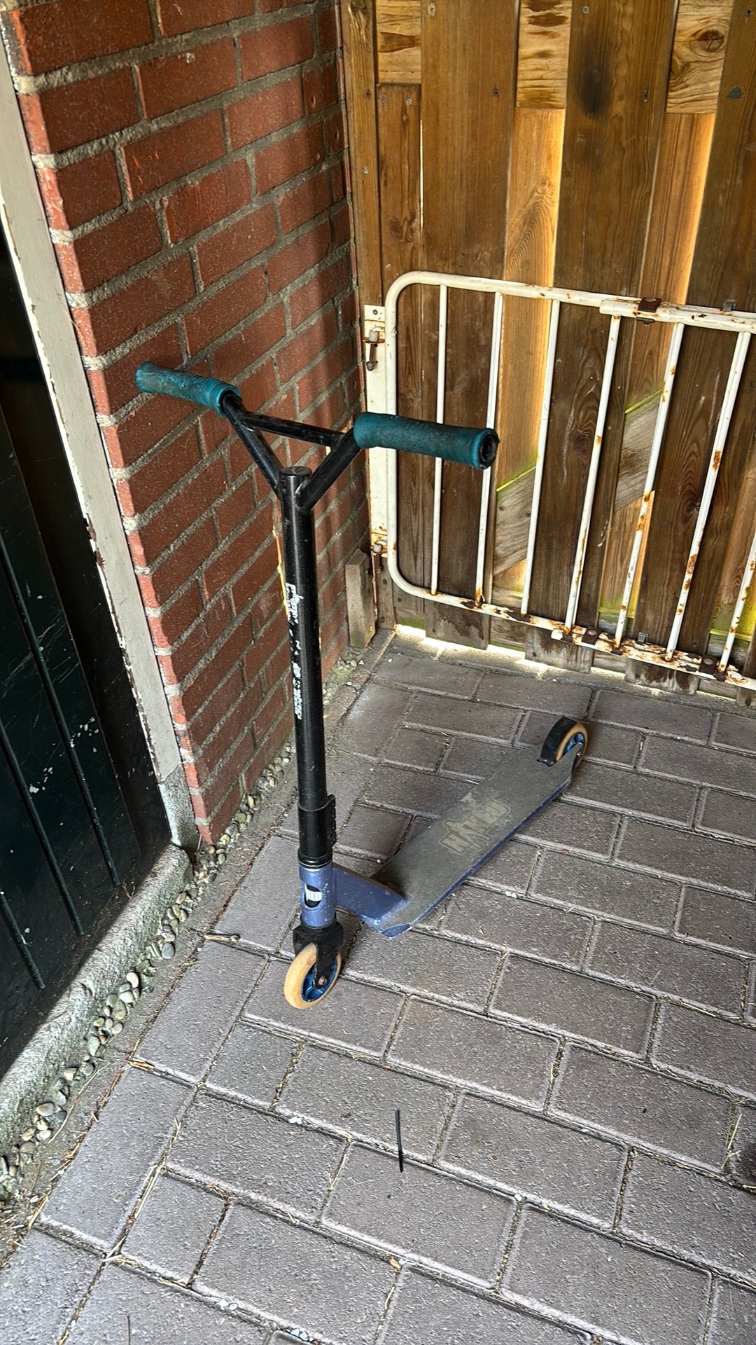 Stunt step, Ophalen, Zo goed als nieuw, Gewone step