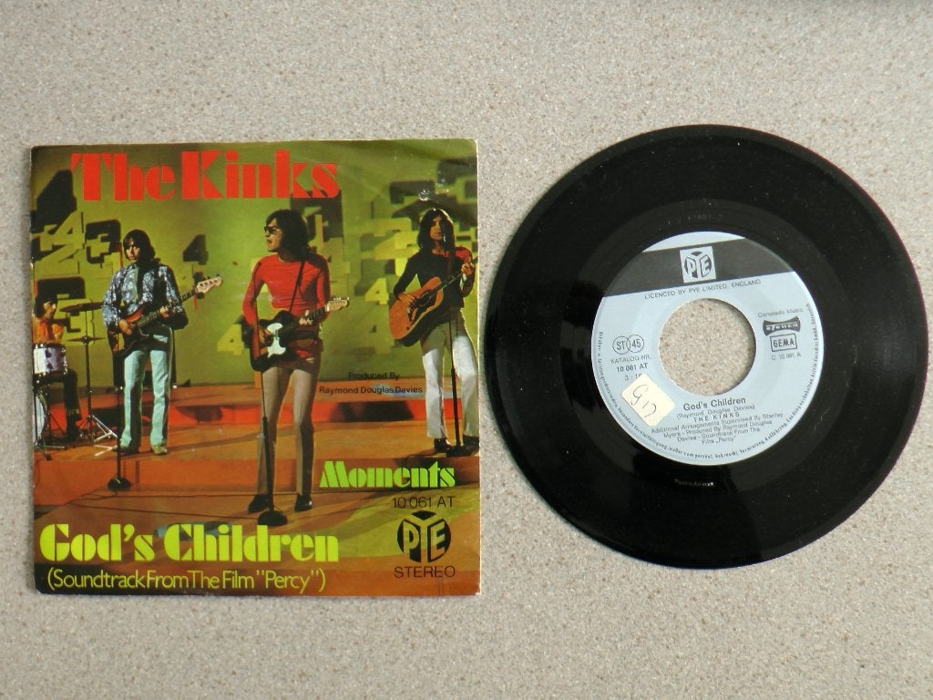 Kinks - God's Children VINYL SINGLE, Gebruikt, 7 inch, Pop, Fotohoes