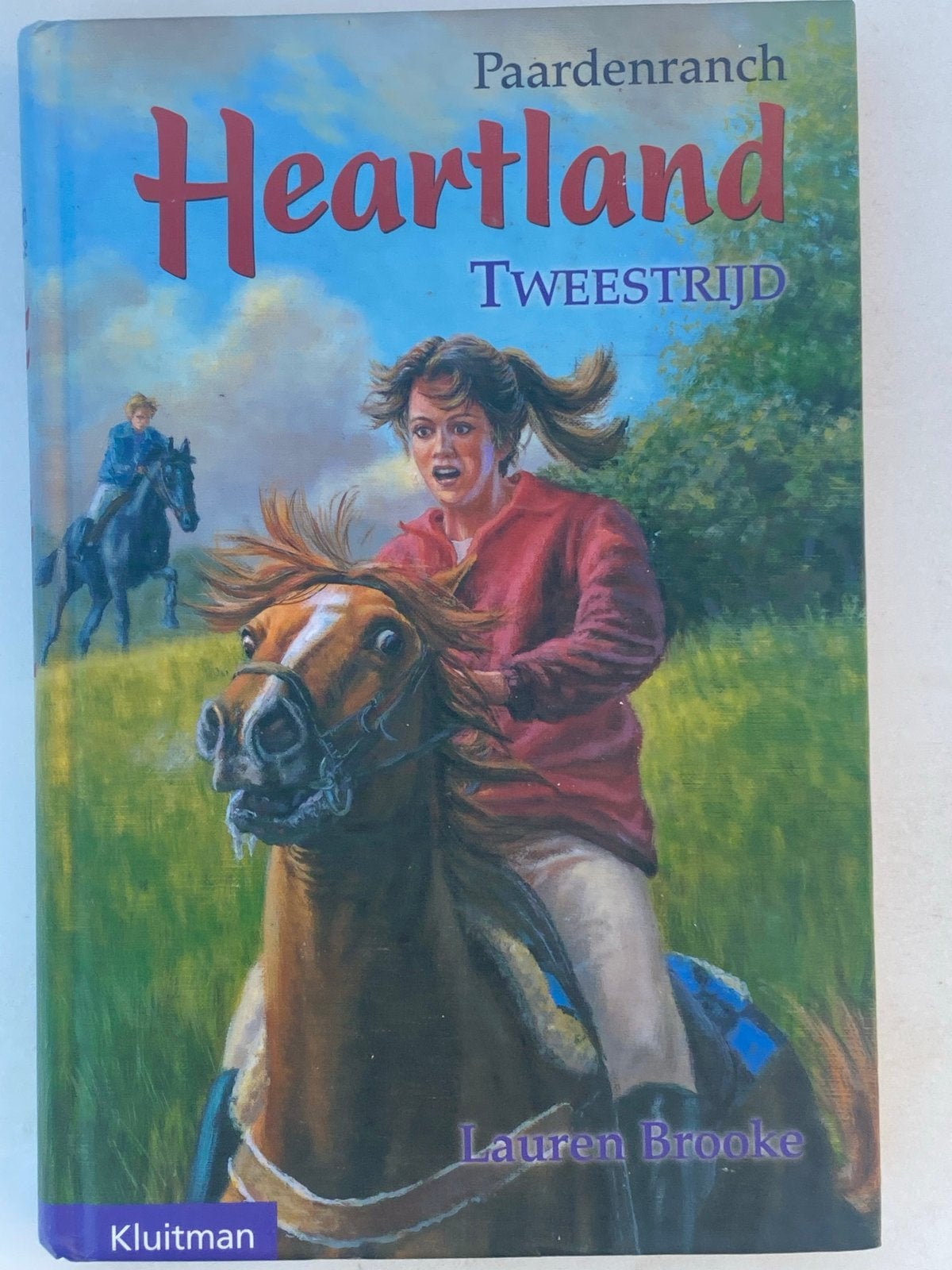Heartland Paardenranch - Tweestrijd (Lauren Brooke), Ophalen of Verzenden, Gelezen, Fictie algemeen