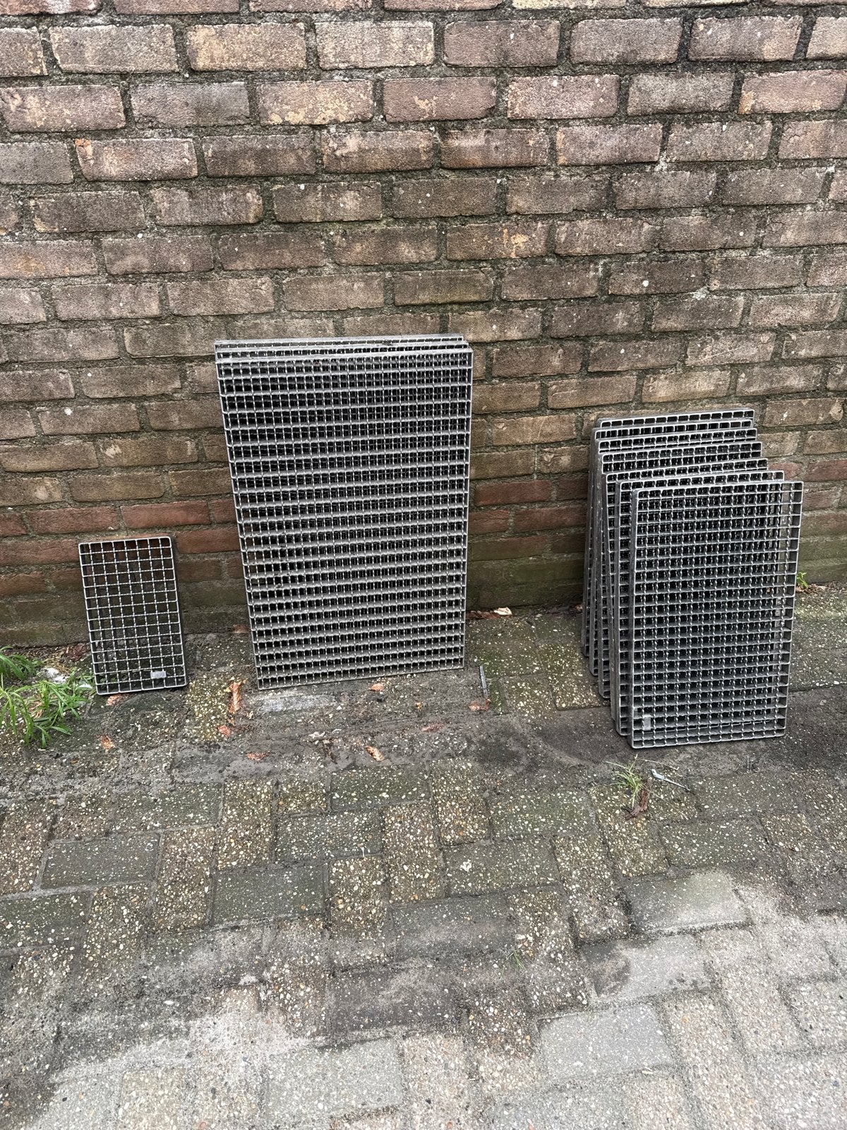 RVS roosters (diverse maten) - ETU, Doe-het-zelf en Verbouw, Metalen, Ophalen, Gebruikt