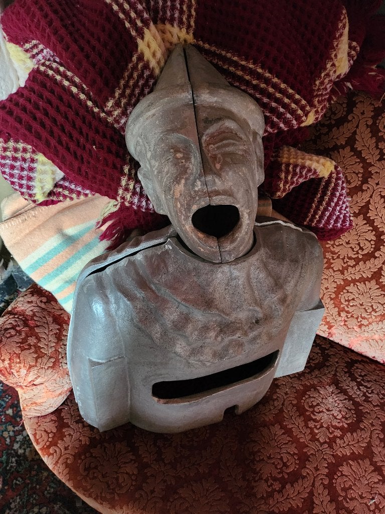 Clown kermis schietkraam automaton mal foor fairground, Antiek en Kunst, Ophalen of Verzenden