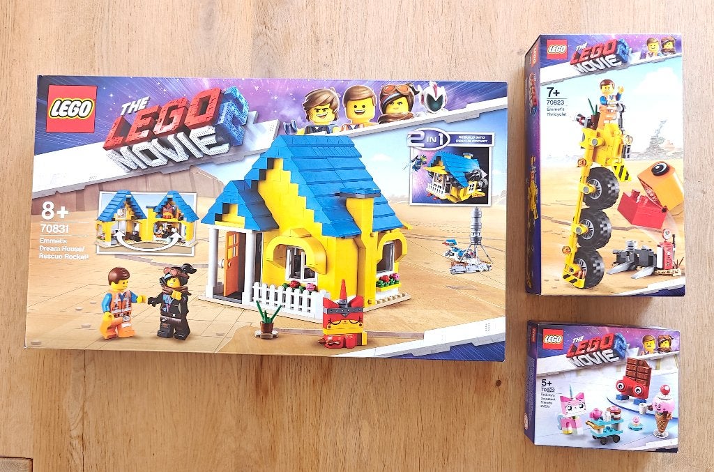 The Lego Movie - 3 sets (NIEUW & SEALED!), Ophalen, Overige thema's, Lego, Nieuw