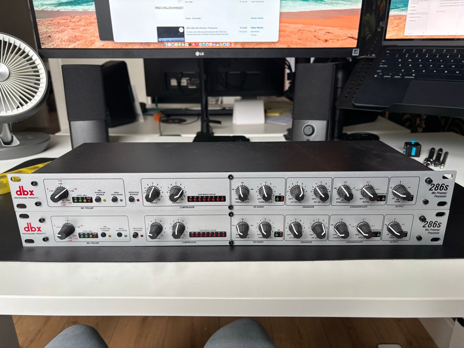 DBX 286s Voiceprocessor, Ophalen, Zo goed als nieuw, Compressor