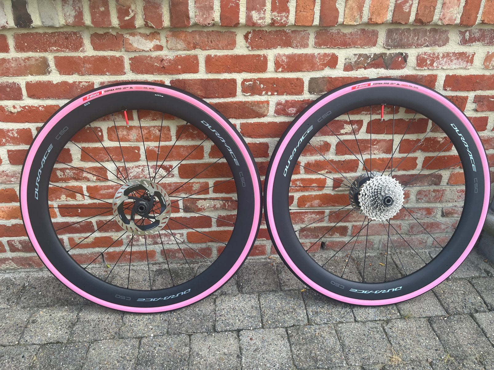 Shimano wielset Dura-Ace C50 WH-R9270, Ophalen, Zo goed als nieuw, Carbon