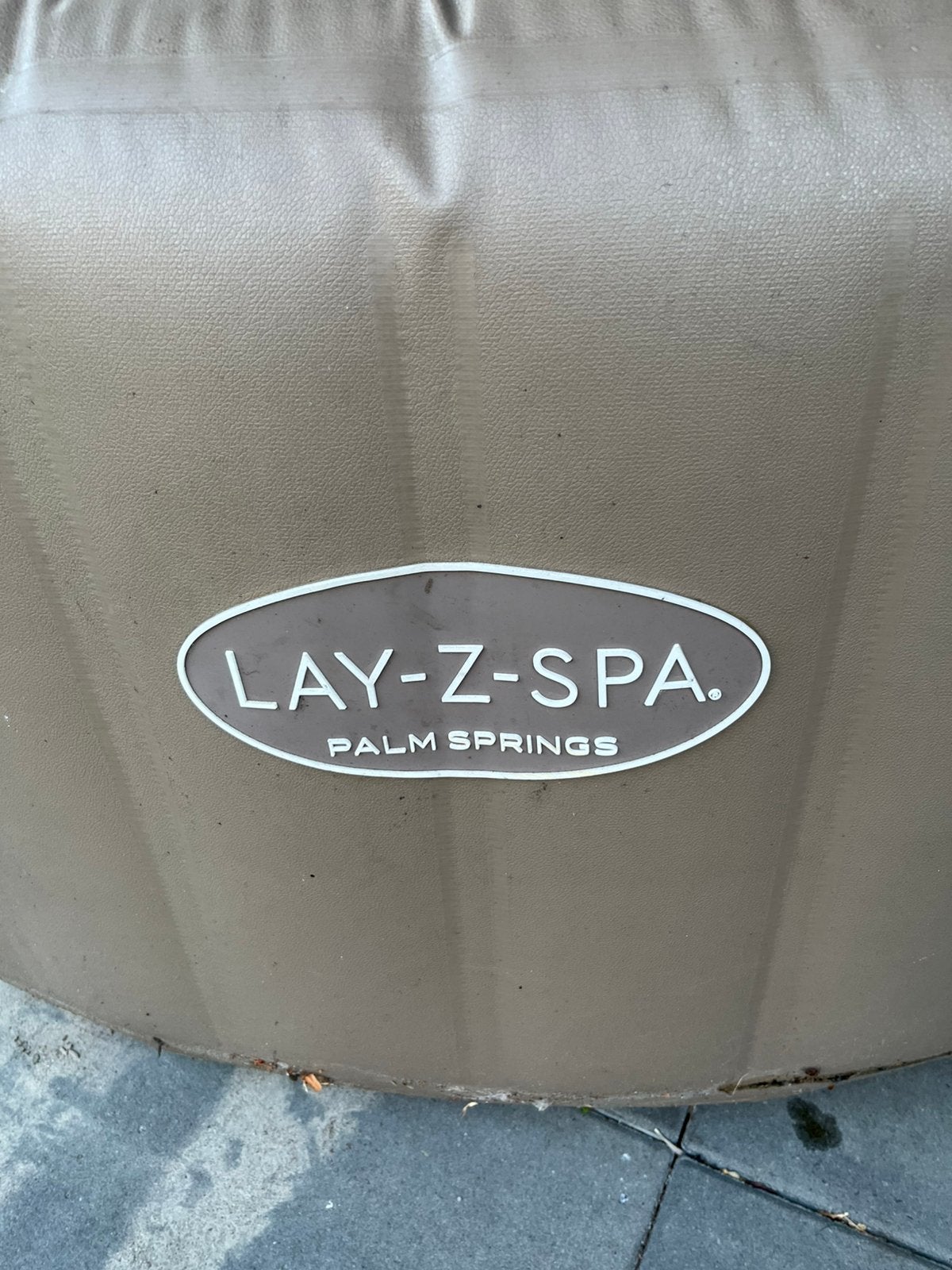 Jacuzzi lay-z-spa palm springs, Tuin en Terras, Ophalen, Gebruikt, Filter, Opblaasbaar