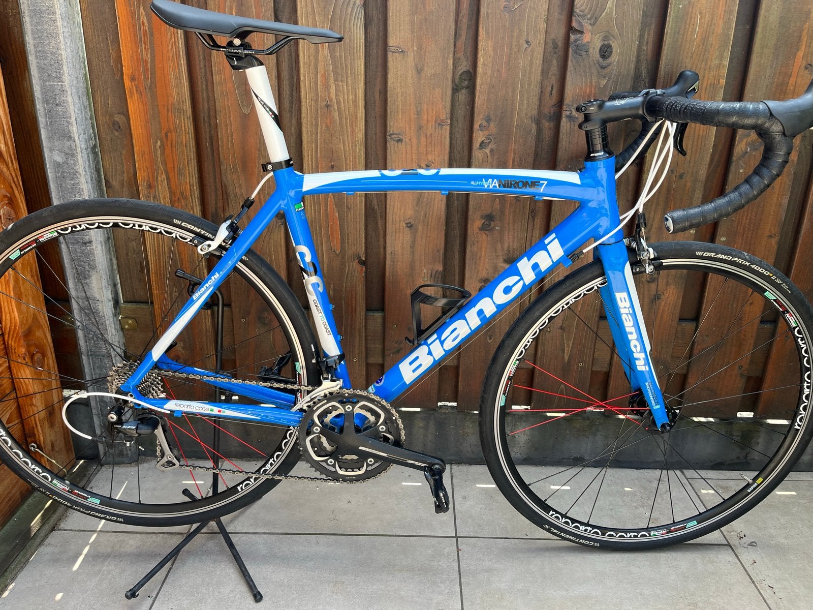 Bianchi Via Nirone 7 C2C editie Shimano 105 Topstaat Maat 55, Fietsen en Brommers, Fietsen | Racefietsen, Aluminium, Zo goed als nieuw