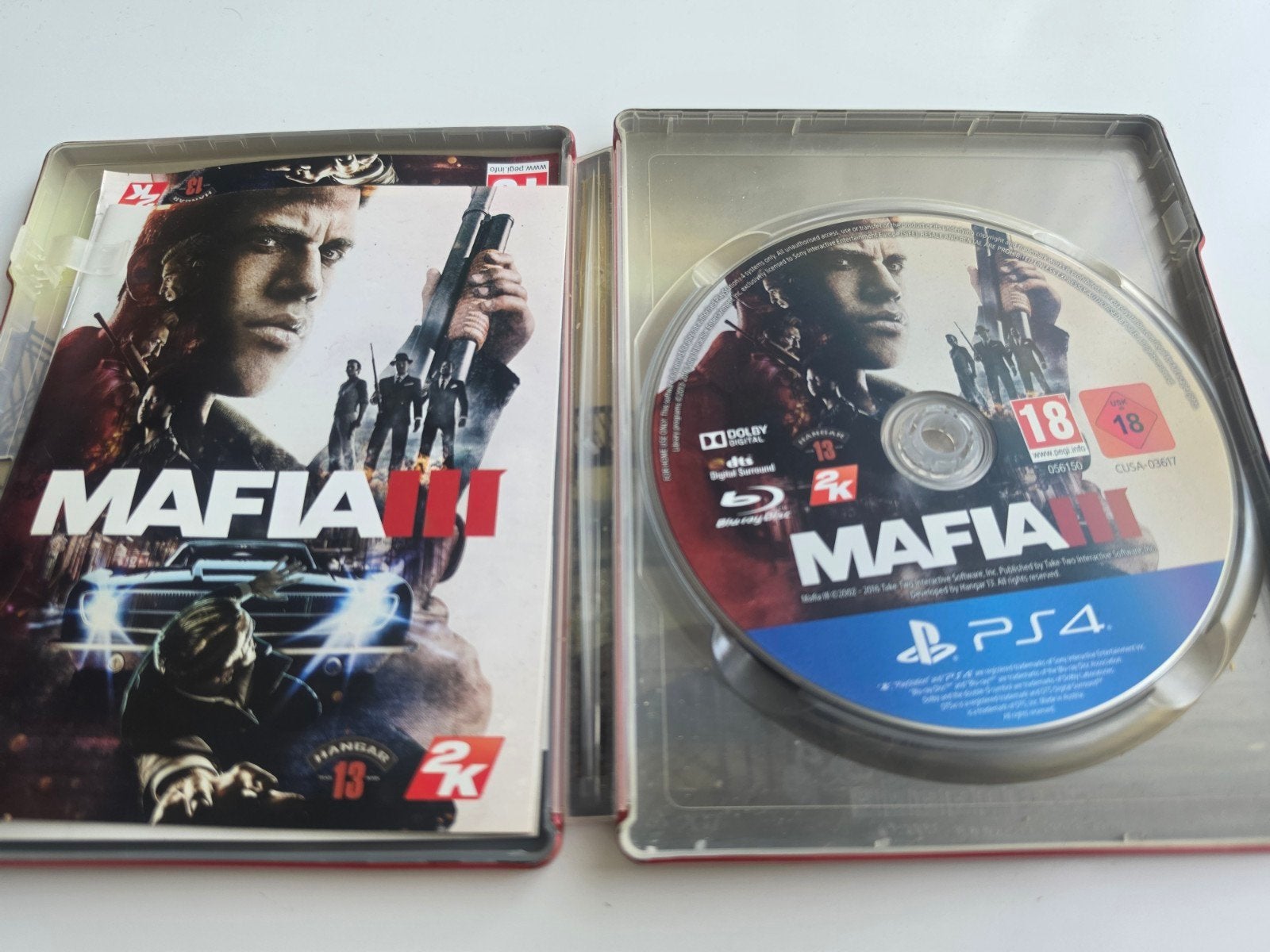 Mafia 3 voor Playstation 4 en 5 Lees Beschrijving Aub, Avontuur en Actie, Vanaf 18 jaar, 1 speler, 2K Games EU